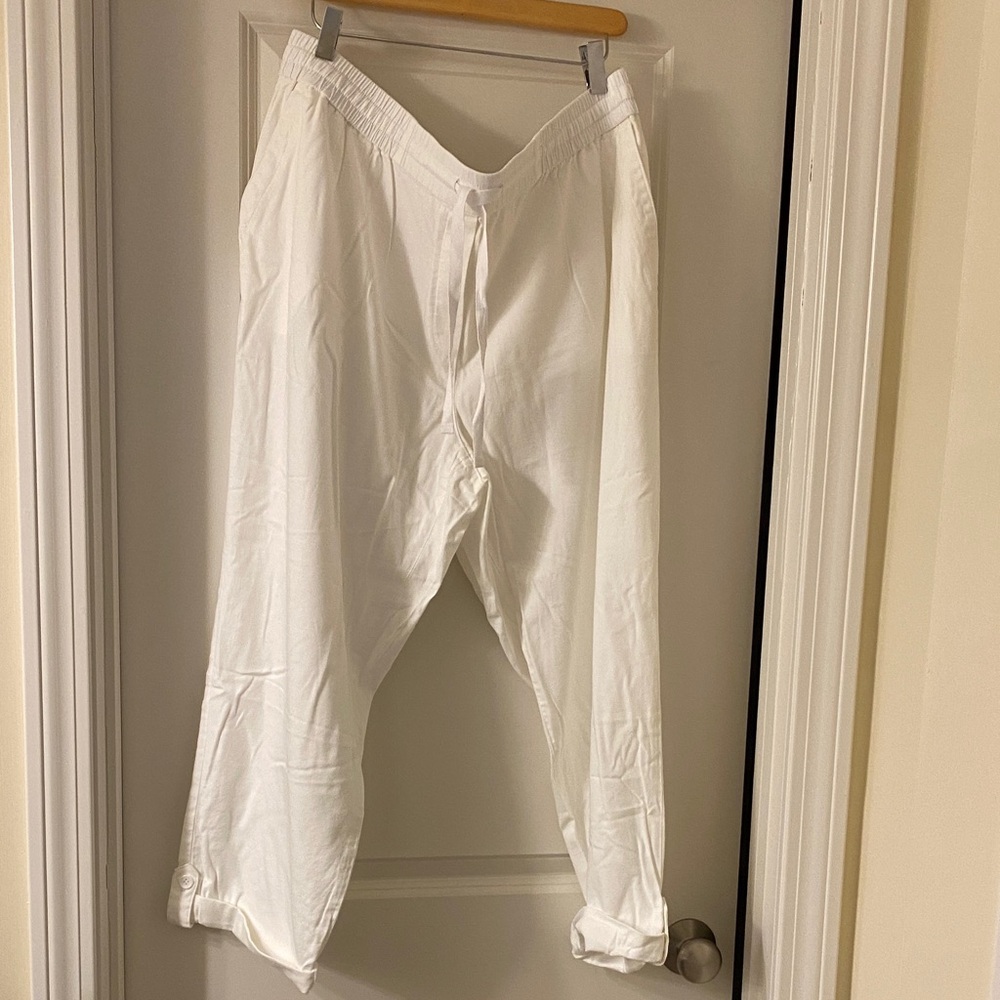 Talbots white pants